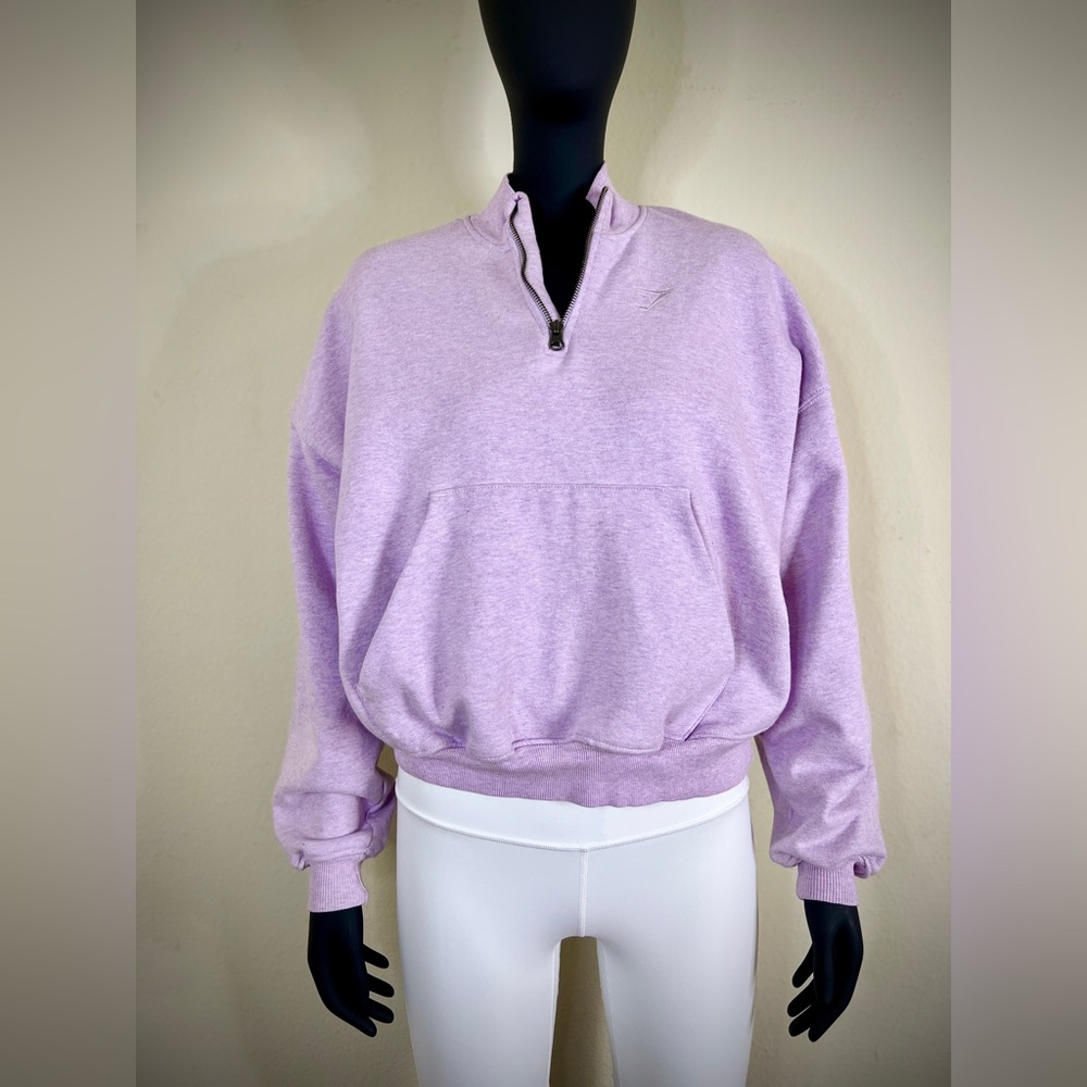 NWOT🌹 Gymshark Lavender Ribbed Jacket